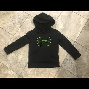 Size 4 black Under Armour hoodie